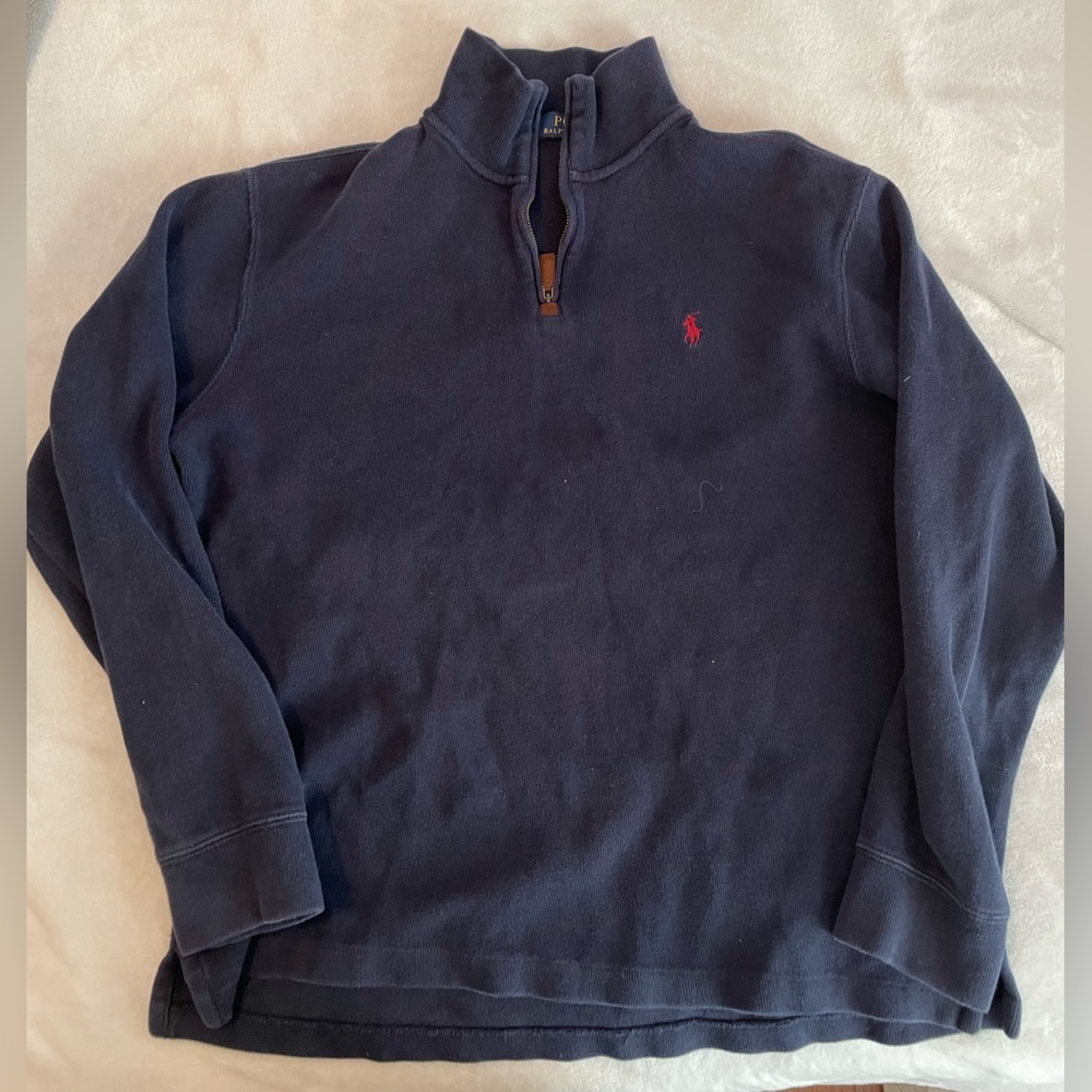 Polo Ralph Lauren Mens Quarter Zip Pullover